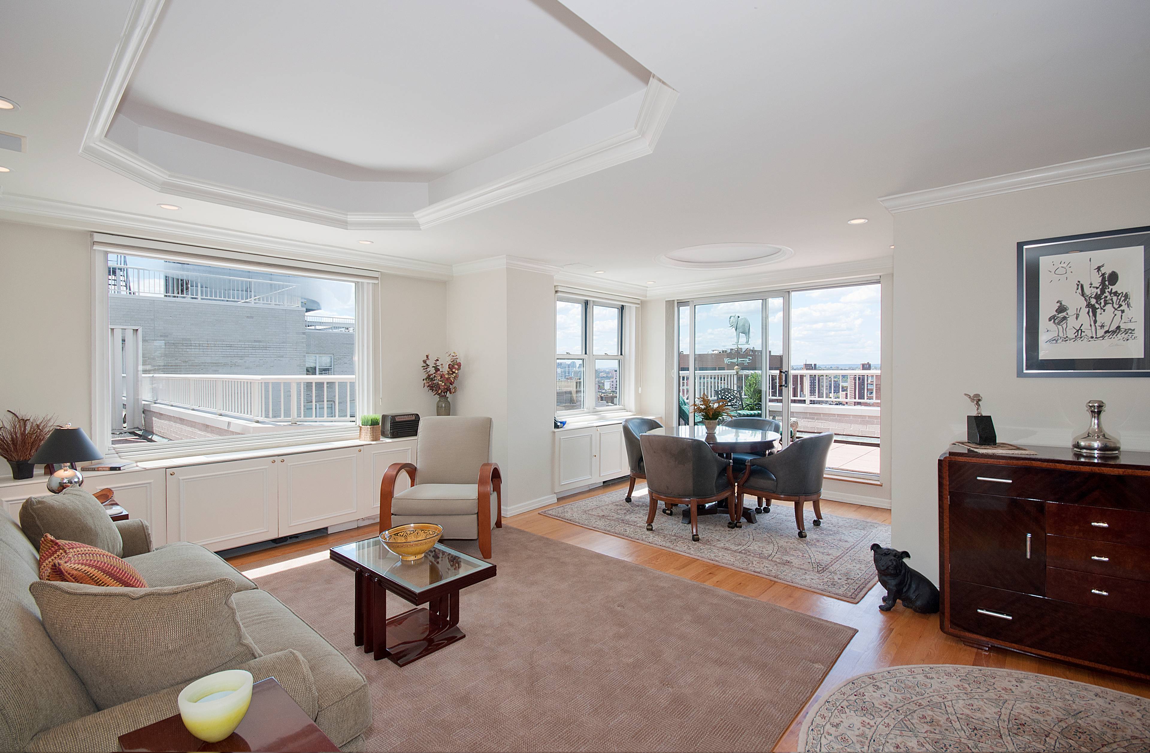 THE BEST VIEWS YOU WILL EVER BUY! WEST 12TH STREET PENTHOUSE WITH WRAP TERRACE!