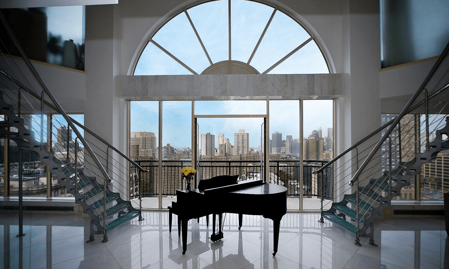 MANHATTAN SKYLINE VIEWS, DUMBO, CONDO, DUPLEX PENTHOUSE 5 BEDS 5 BATHS +VIEWSS