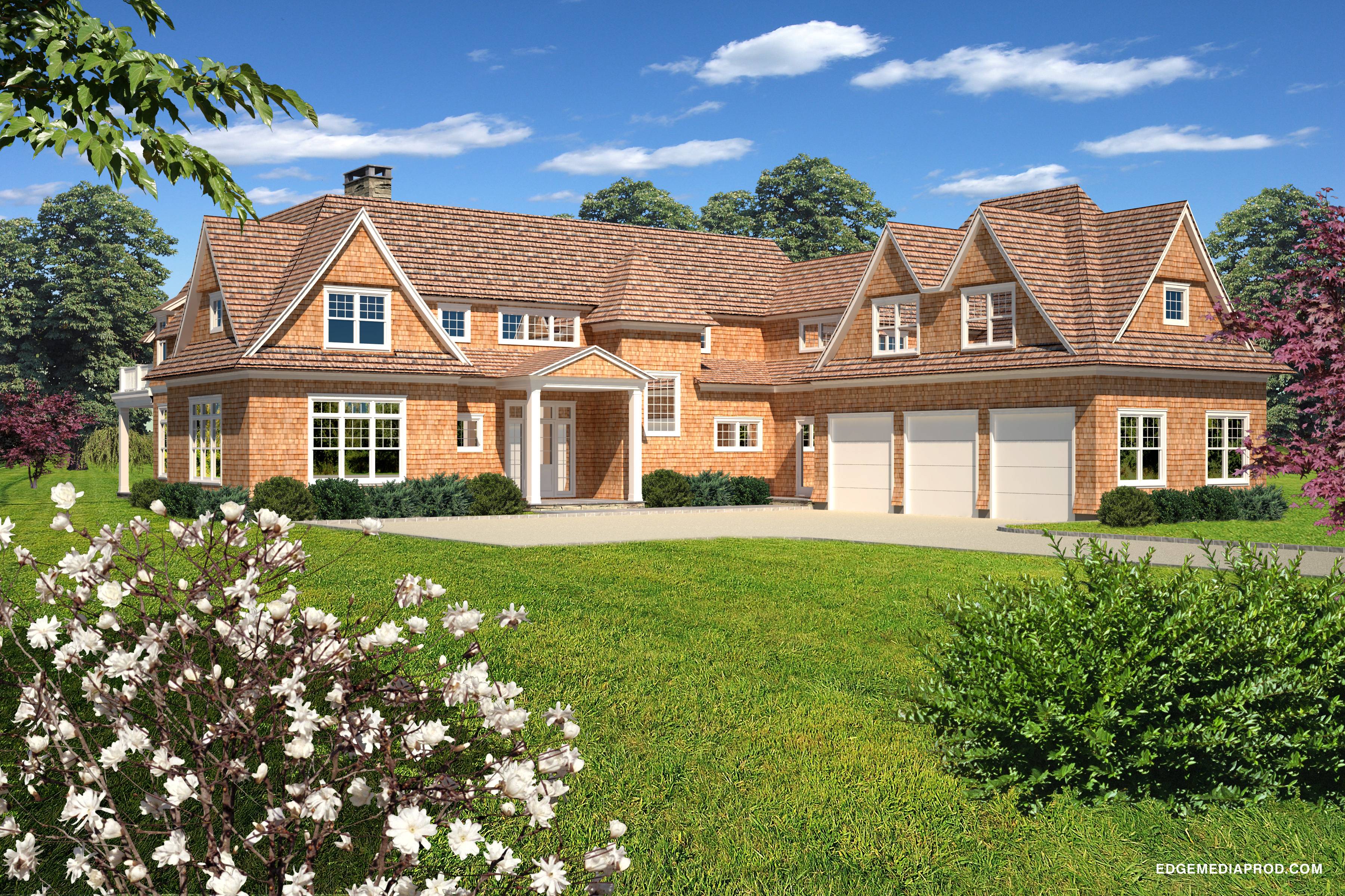 6,000 SF Home, 5 bedrooms, 6.5 bath with Pool - Sagaponak Woods