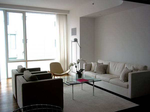 LIKE  LUX HOTEL! VUS! DESIGNER 2 BR APT- F/S, 2 MBLE BTHS, W/D, HI CEILINGS, LIGHT, GYM, SS APPL, FAB AMENITIES NR TRANS
