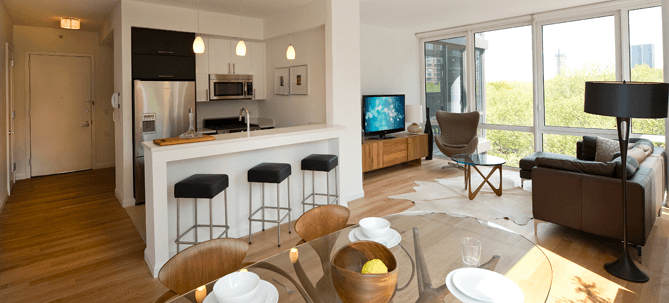 2 Bed/1 Bath just one block to summers in Central Park