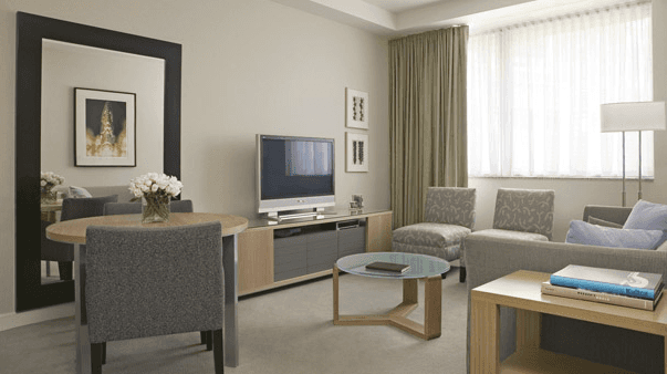 $16,500 | Amazing Lincoln Square Furnished Monthly Two Bedroom Two Bathroom Rental in Luxe Building
