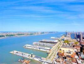 ATELIER CONDO 635 WEST 42ND STREET MIDTOWN MANHATTAN DESIGNER FURNISHED APARTMENT FOR RENT WITH STUNNING OPEN RIVER VIEWS