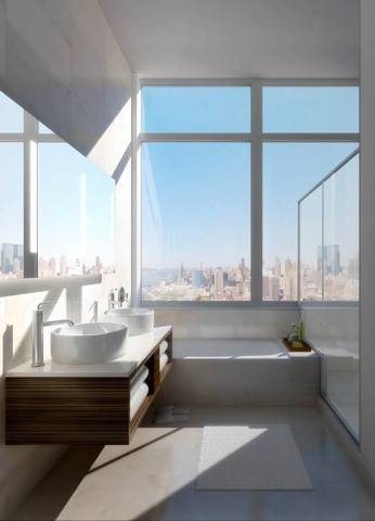 Exceptionally Luxurious Corner 2 Bedroom 2 Marble Bath in Midtown West!!*Full Service Building*44,000 Sq. Ft. of Amazing Amenities!! Unbelievable View From 59th Floor!! Call NOW!!