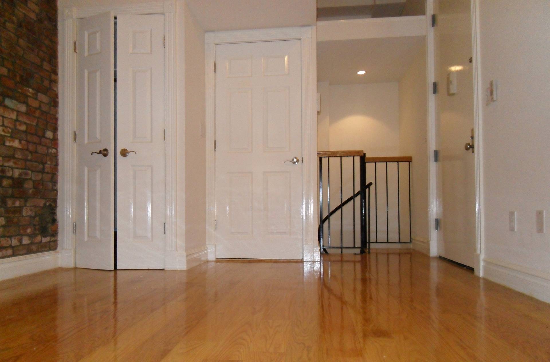 BACK BY POPULAR DEMAND**Beautiful 2 BR ~ 1.5 BA Duplex In East Village For Rent**Stone And Brick Exposed Walls**Washer & Dryer!**