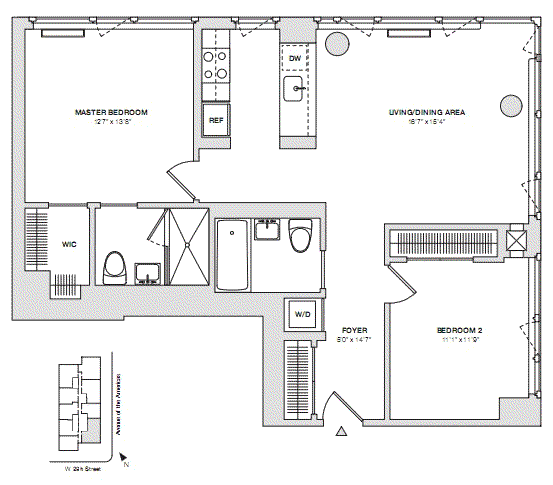 One of Chelsea's Finest 2 Bedroom 2 Bath in Glorious Luxury Hi-Rise!! Amenities*Astounding Views*Full-Service Building*Call or Email NOW!!