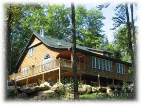 314 Streeter Pond Drive, New Hampshire Real Estate, Private Lodge nestled in Wooded Cul-de-sac