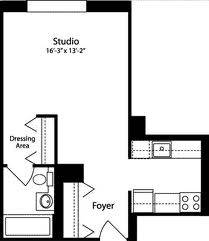 Fabulous Luxury Hi-rise Studio in Midtown West!