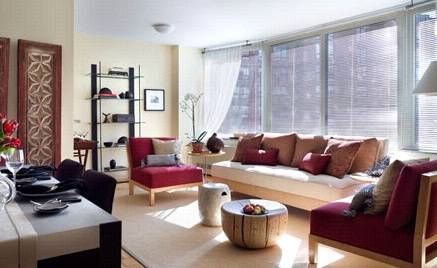 2 Bedroom/2 Bathroom with 2 BALCONIES, Prime Location Tribeca - western exposure, beautiful river views