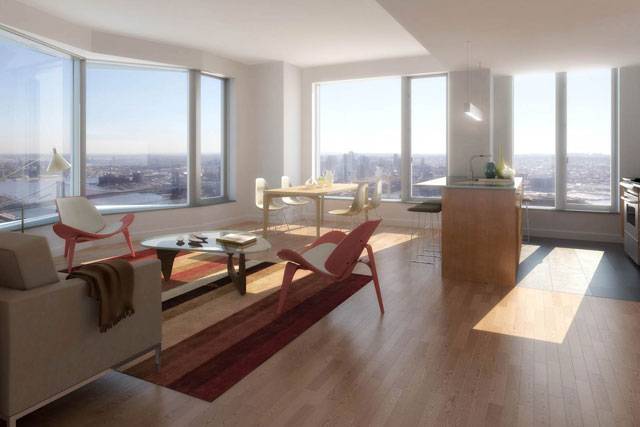 Financial District 2 Bedroom 2 Bathroom, Full Service Luxury Building, W/D, Pool, No Fee