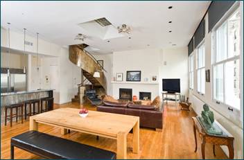 Investor's Dream - Spectacular Soho Penthouse in Need of Work!  Duplex with 2 Roof Decks on Greene Street!