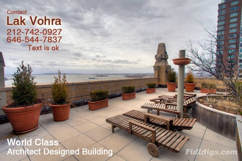 FINANCIAL DISTRICT - AMAZING FLEX 2 - WATER VIEWS! - STUDIO & HOME OFFICE! IMMEDIATE MOVE IN!