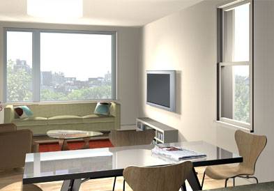 *E.58 2 Br.in full service lux.bldg live in style*don't miss this one**Pool &  Gym**