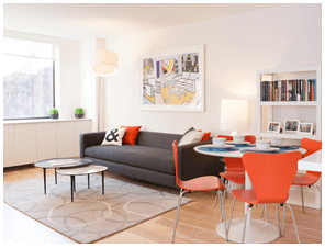 LUXURY BUILDING W FABULOUS AMENITIES. A LARGE 1 BED W WASHER DRYER!