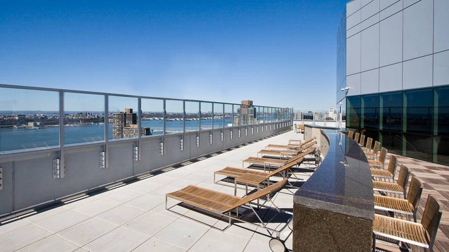 MIDTOWN WEST: NO FEE!  TWO MONTHS FREE!  2 BR PALACE: LOFT-LIKE WITH A BALCONY!