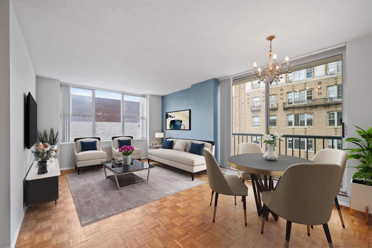 516-520 W 112th St 7A Living Room