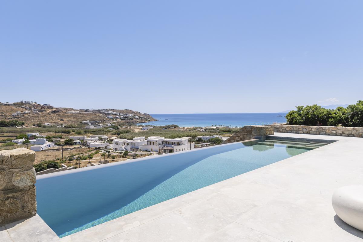 Villa Aqua Ridge to rent in Mykonos - Swimming Pool & View