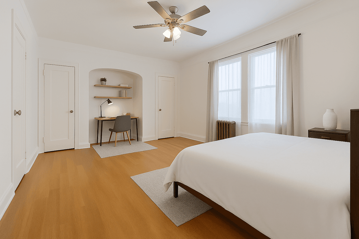 Primary Bedroom SIze - Furniture and Walls VS