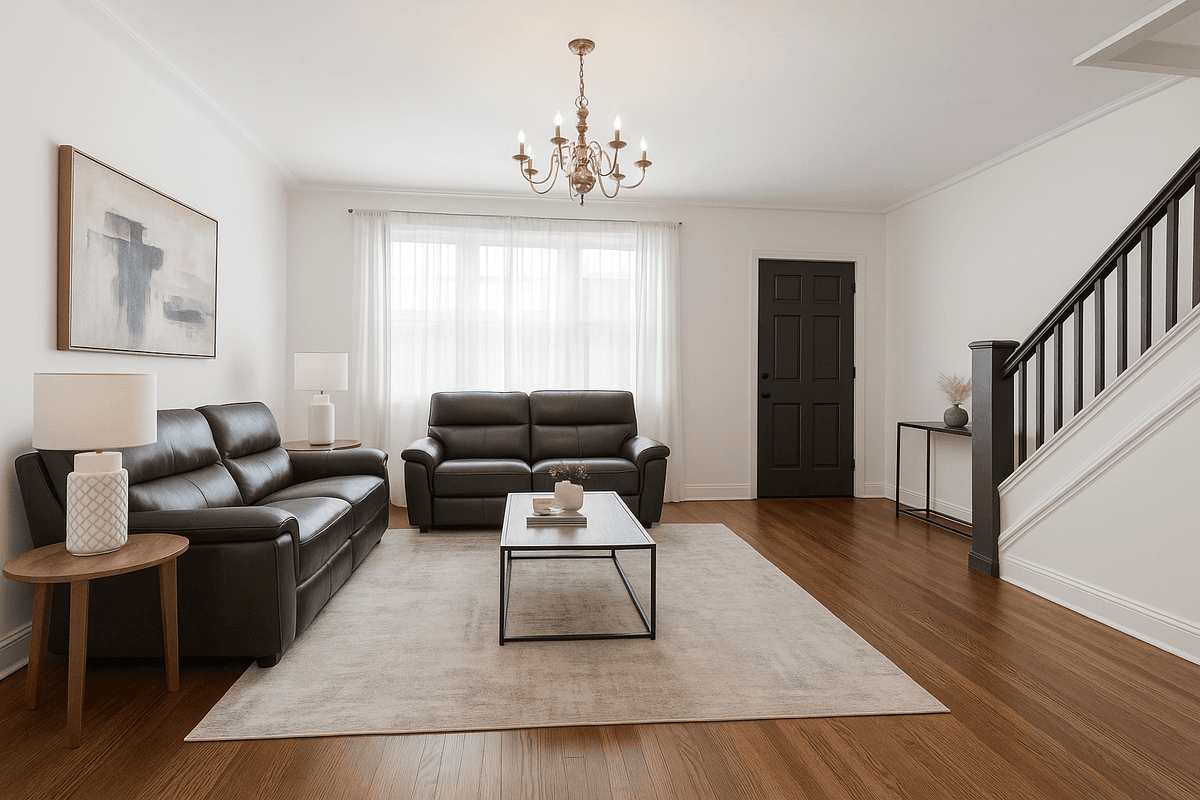 Living Room Size - Floor/Walls VS