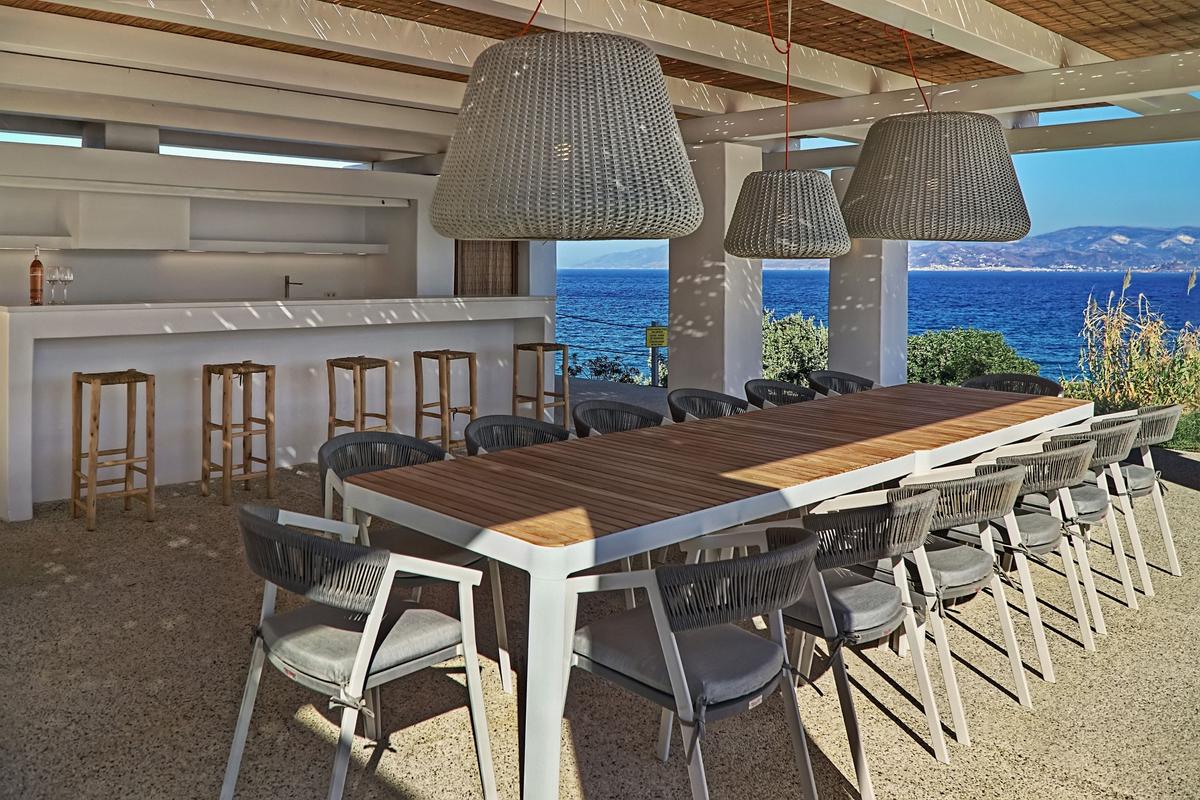 Panorama Estate Paros to rent in Paros - Alfresco Dining area