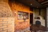 Outdoor BBQ area Adjacent to the Main House Kitchen with Pizza Oven.
