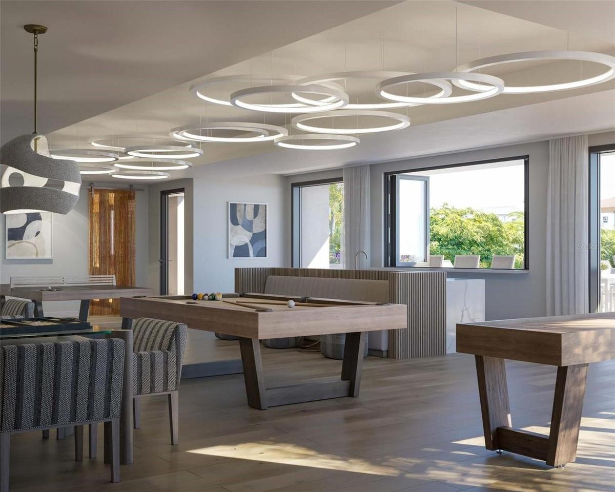 Artist Rendering Game Room