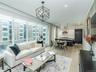 An airy open layout allows the living room to serve as the heart of the home, ideal for entertaining guests.