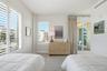 Both back bedrooms have balcony #2 access. A cool feature is at nights, you can softly hear the music from Billy's!