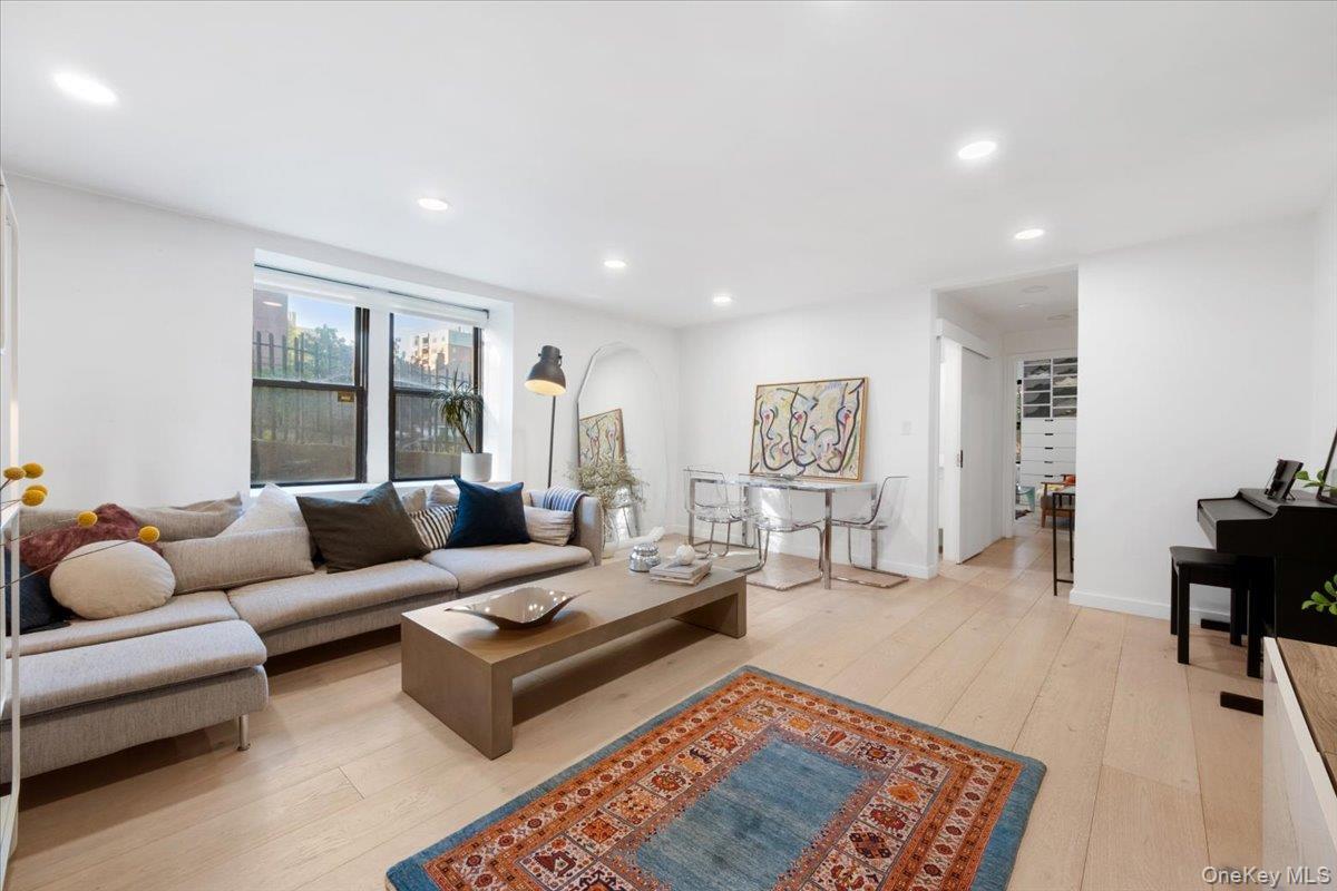 Living Room is large enough to include a dining table space