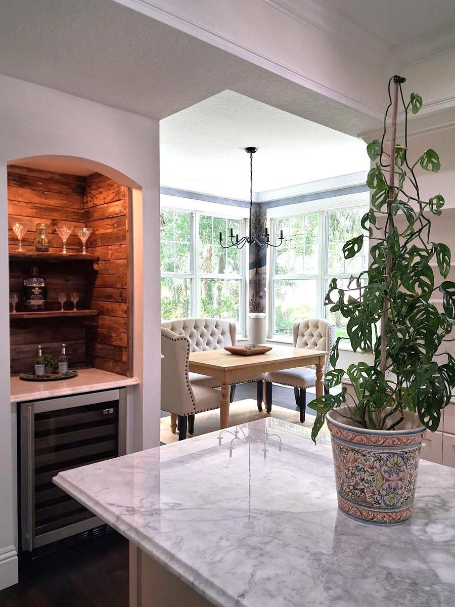 Breakfast Nook off Kitchen