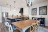 Open concept dining and kitchen