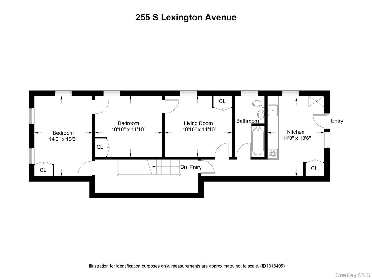 All the units have the same floor plan.