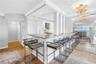 Looking into elegant kitchen
