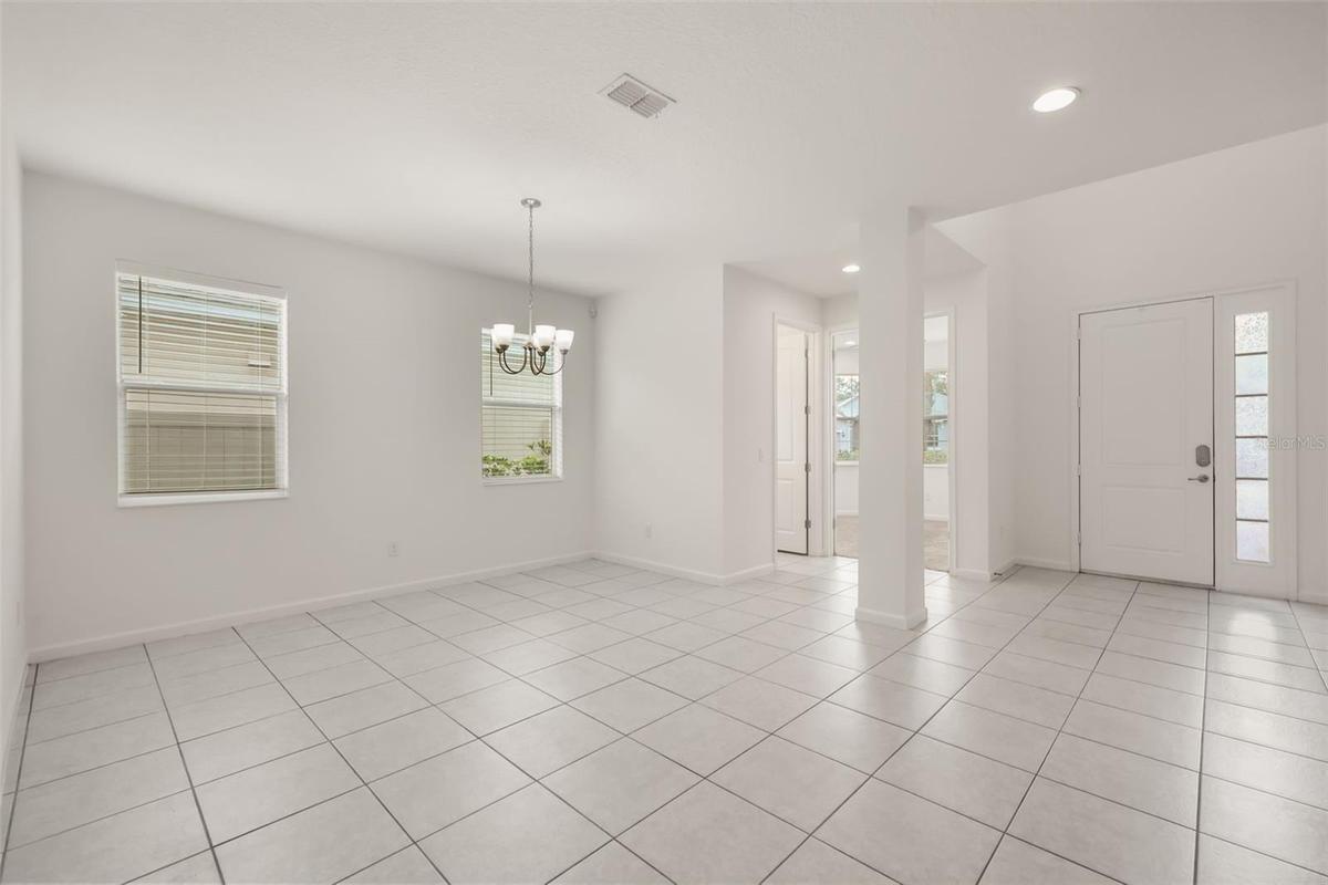 Foyer and Additional Dining Room