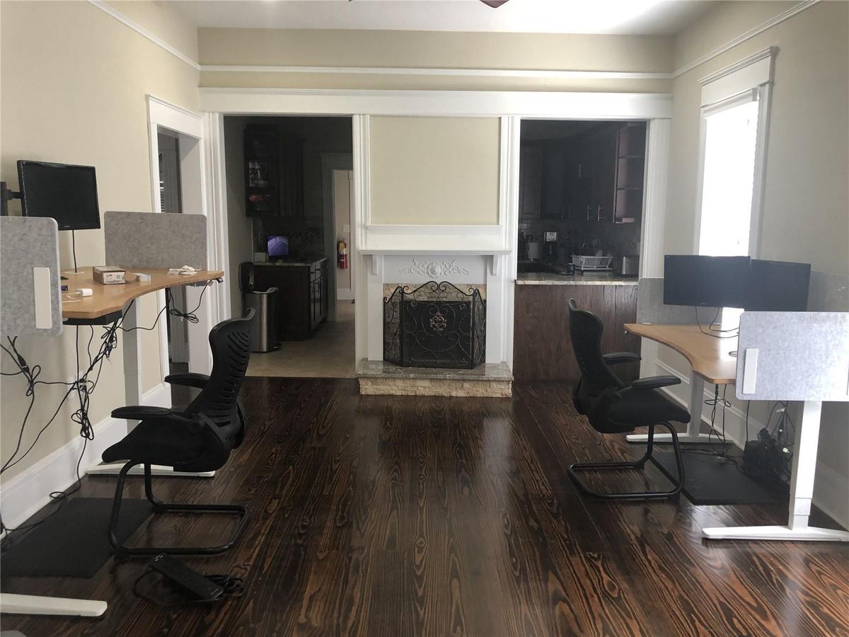 Open office area