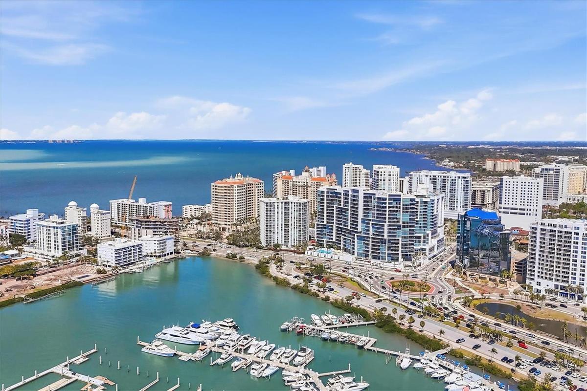 Amazing marina views!