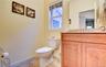 Legal accessory apartment:  powder room