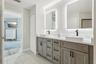 Updated Primary bath, soaking tub and seperate shower.