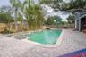 Resort style pool area