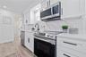 A side kitchen