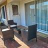 Paved patio