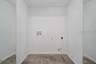 laundry hookups in closet primary bedroom