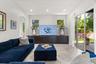 View of family room from your kitchen