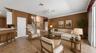 Kitchen & family room combo for easy entertaining. (virtually staged)