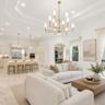Digitally Enhanced to show fresh paint and staging furniture