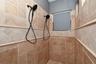 double shower head