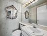 The half bath on the first living level