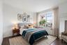 Virtually staged bedroom