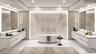 Owner's Suite Bath with Feature Wall
