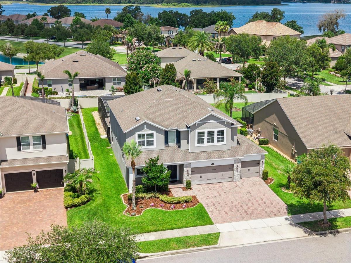 Aerial Front Exterior View